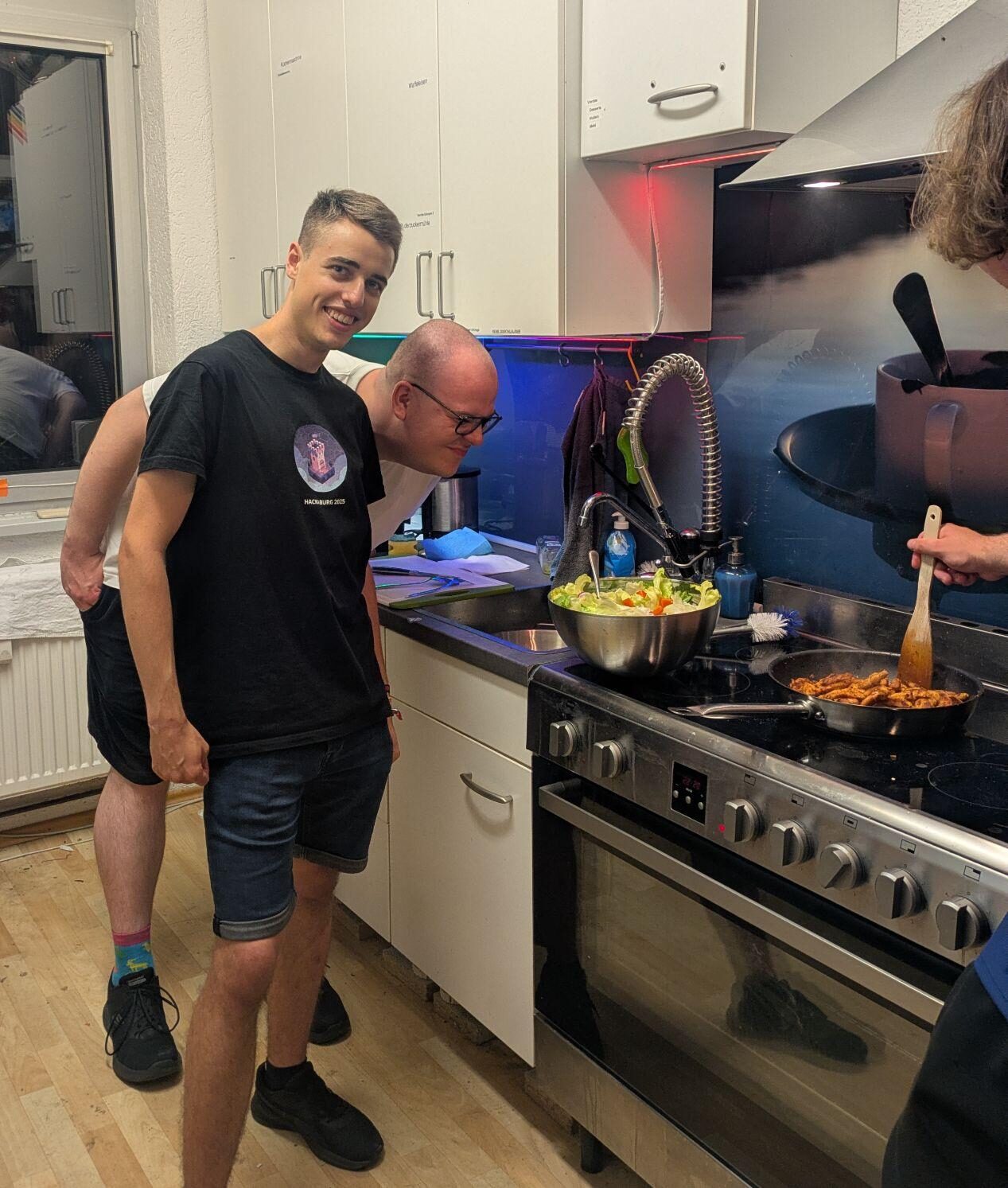 Küche der Binary Kitchen
